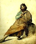 Theodore   Gericault paysan italien oil painting reproduction
